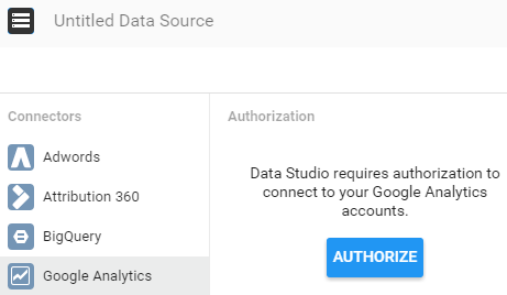 screen grab of how to select your google analytics view