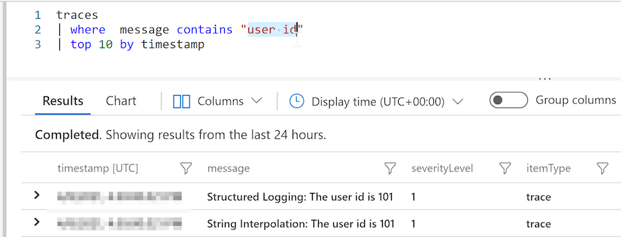 Structured Vs String Interpolation