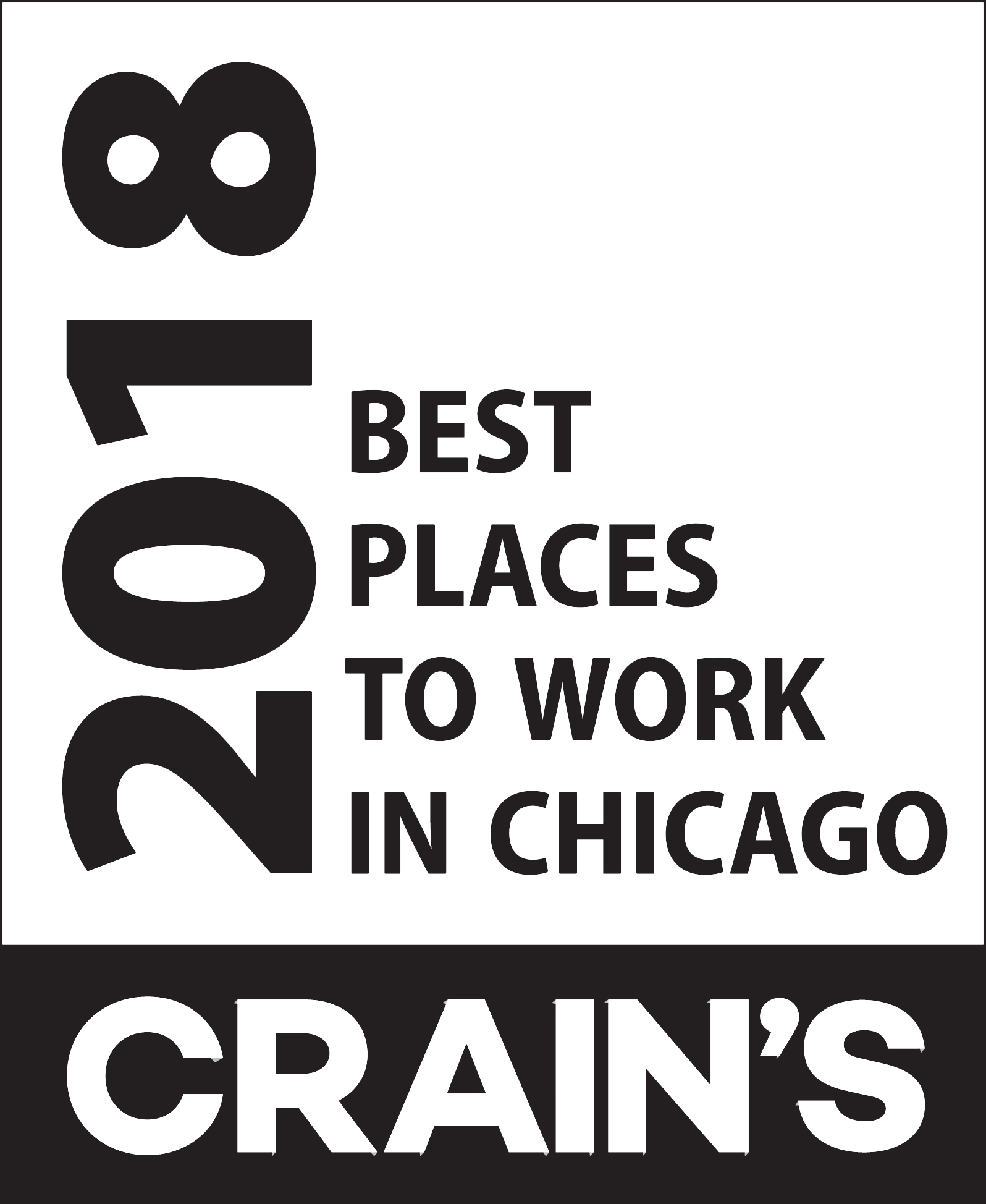 Crain's 2018 Best Places to Work in Chicago logo