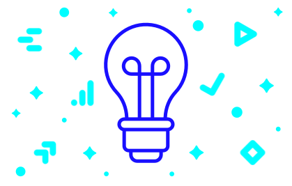 lightbulb and product logos