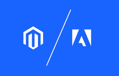 magento and adobe logos