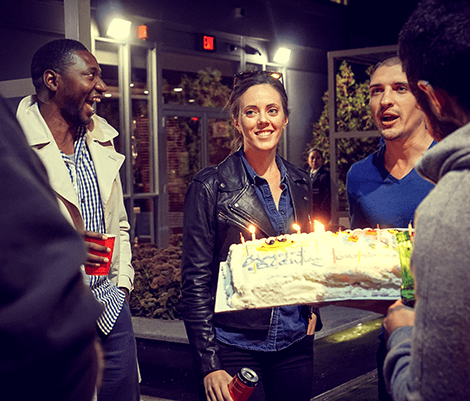 bounteous birthday team event