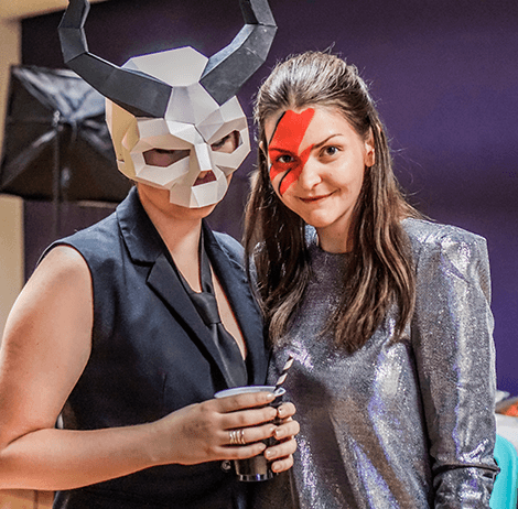 bounteous employees in costume