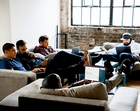 bounteous employees working