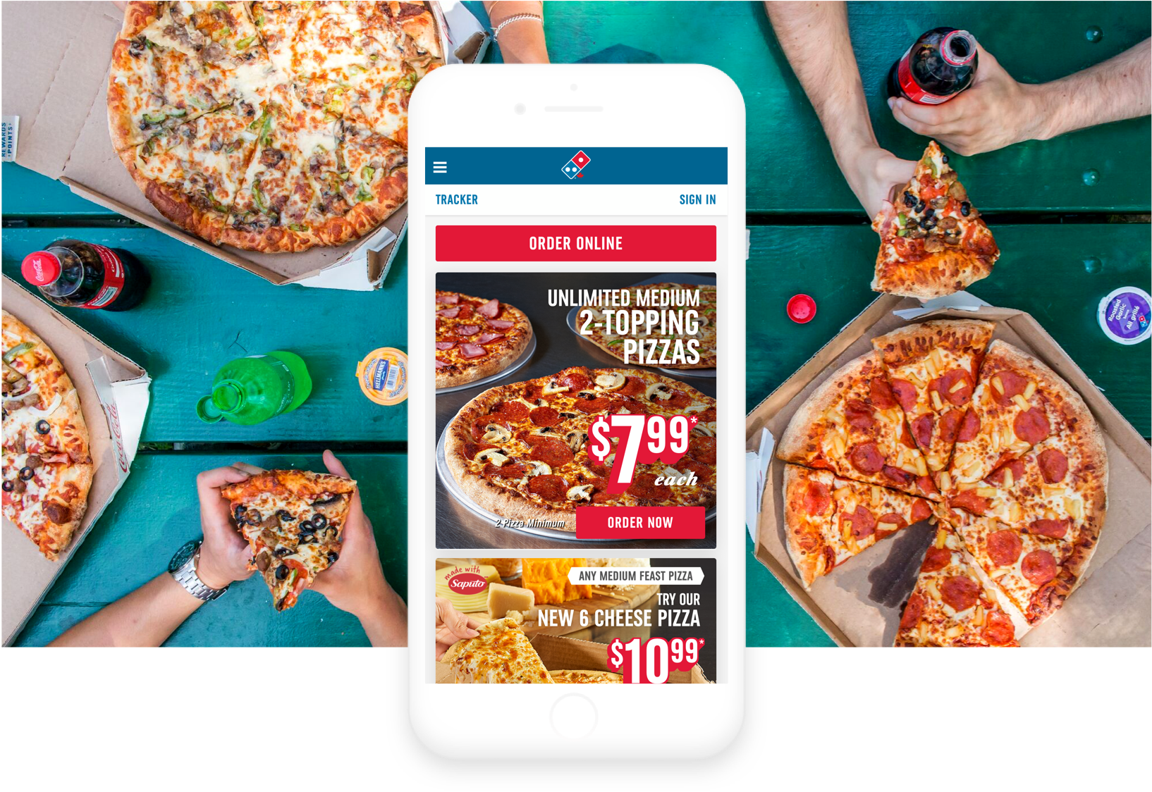 Dominos Pizza Order Online