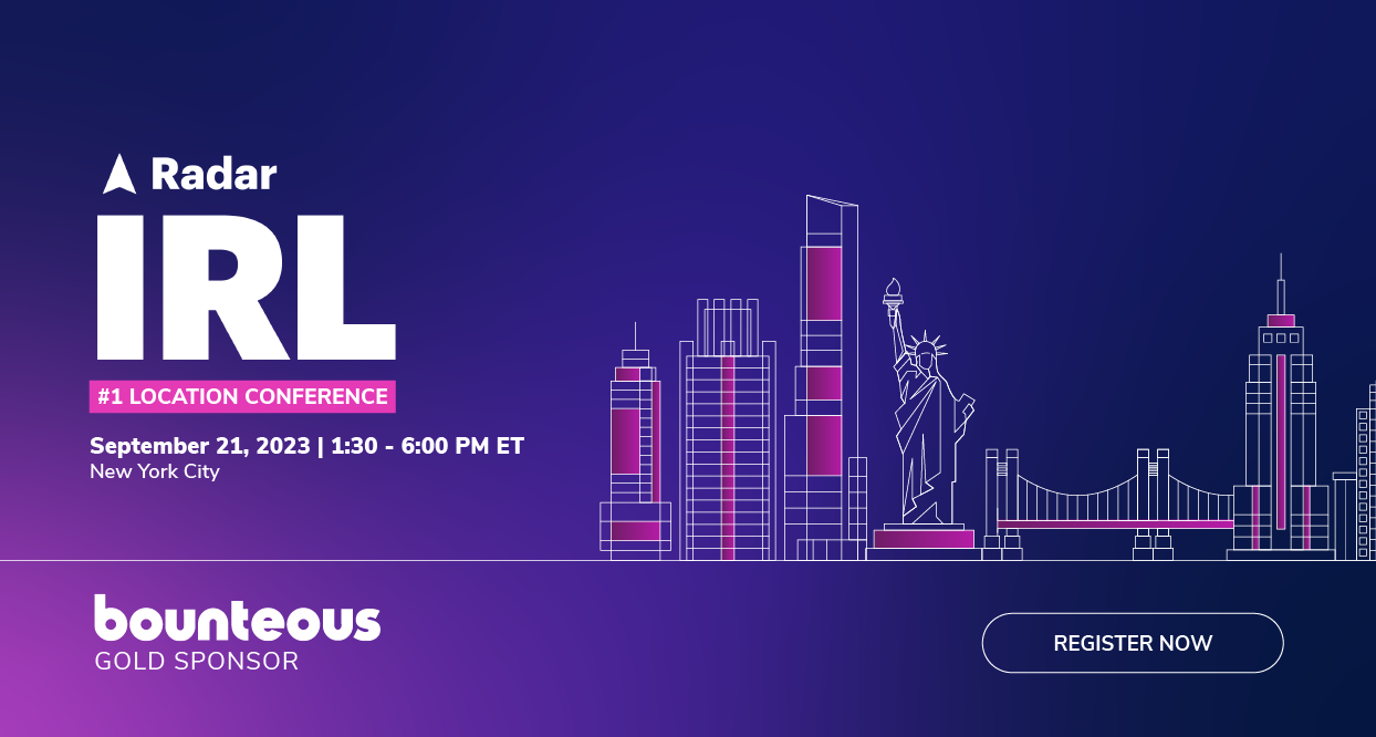 Radar IRL Conference 2023 - Gold Sponsor