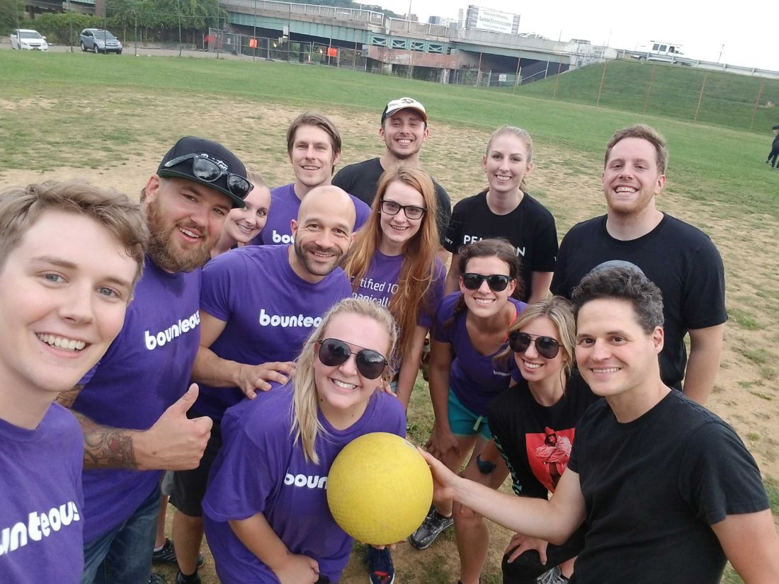 kickball bounteous team