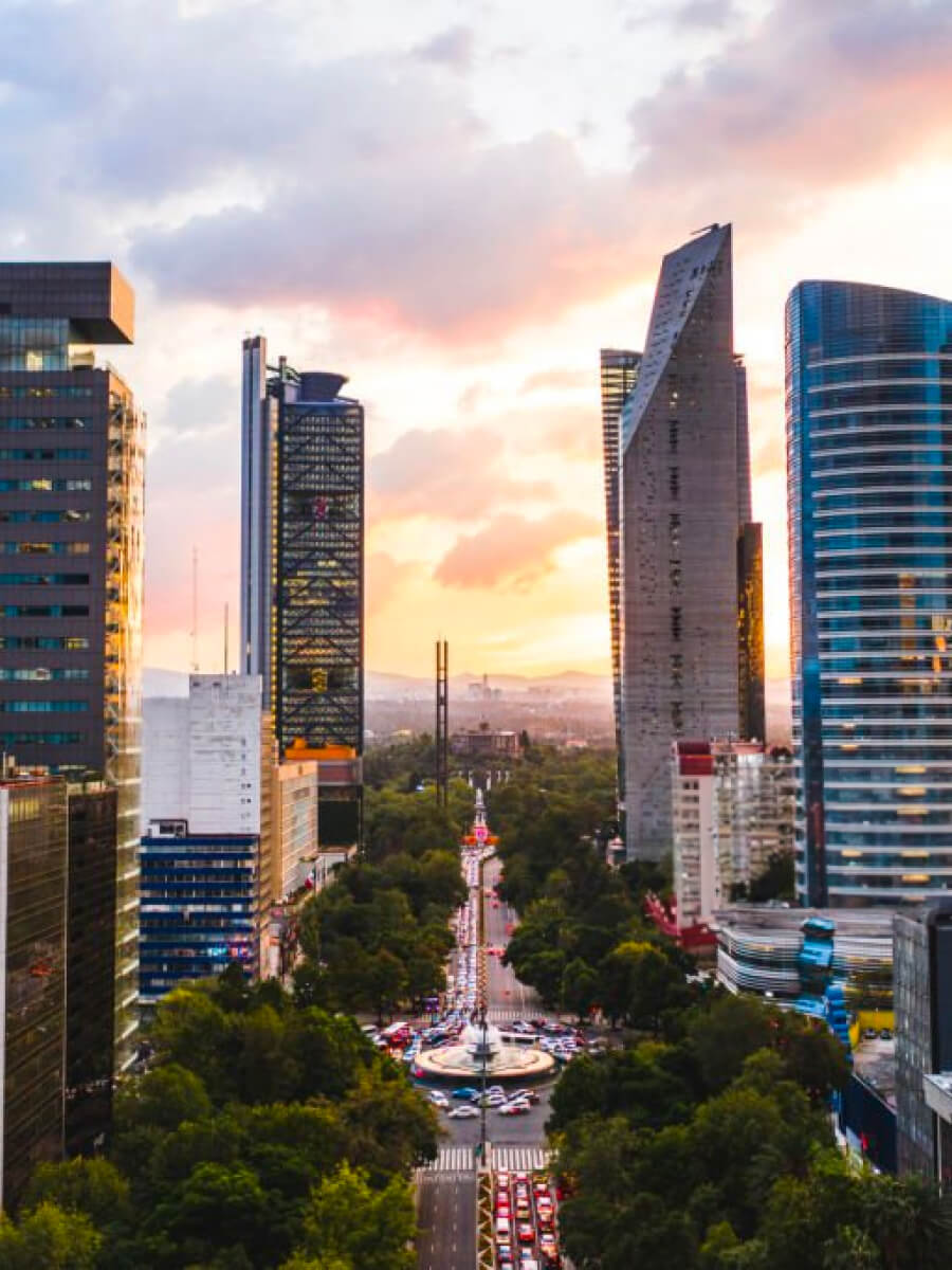 Mexico City skyline