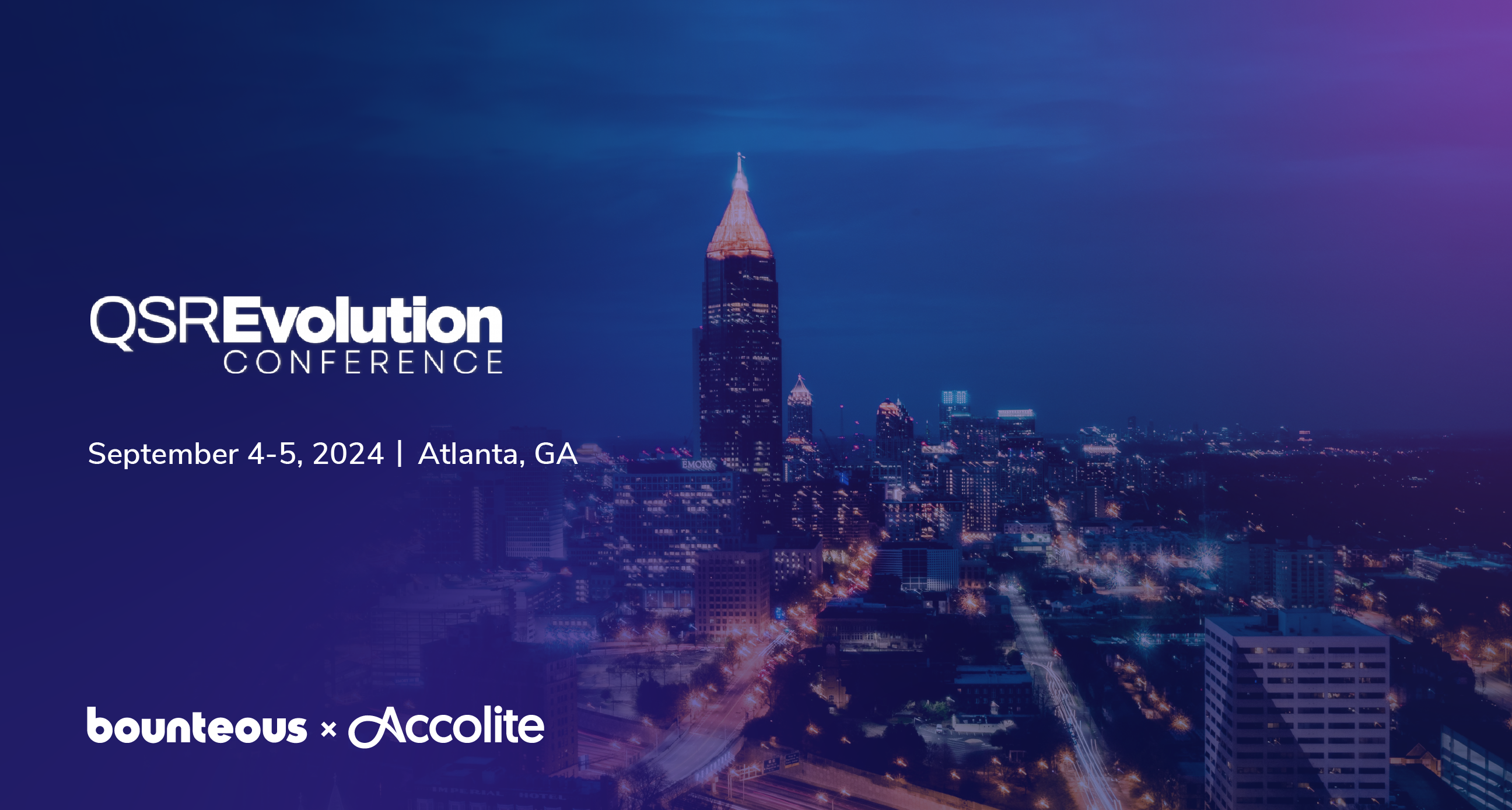 QSR Evolution Conference