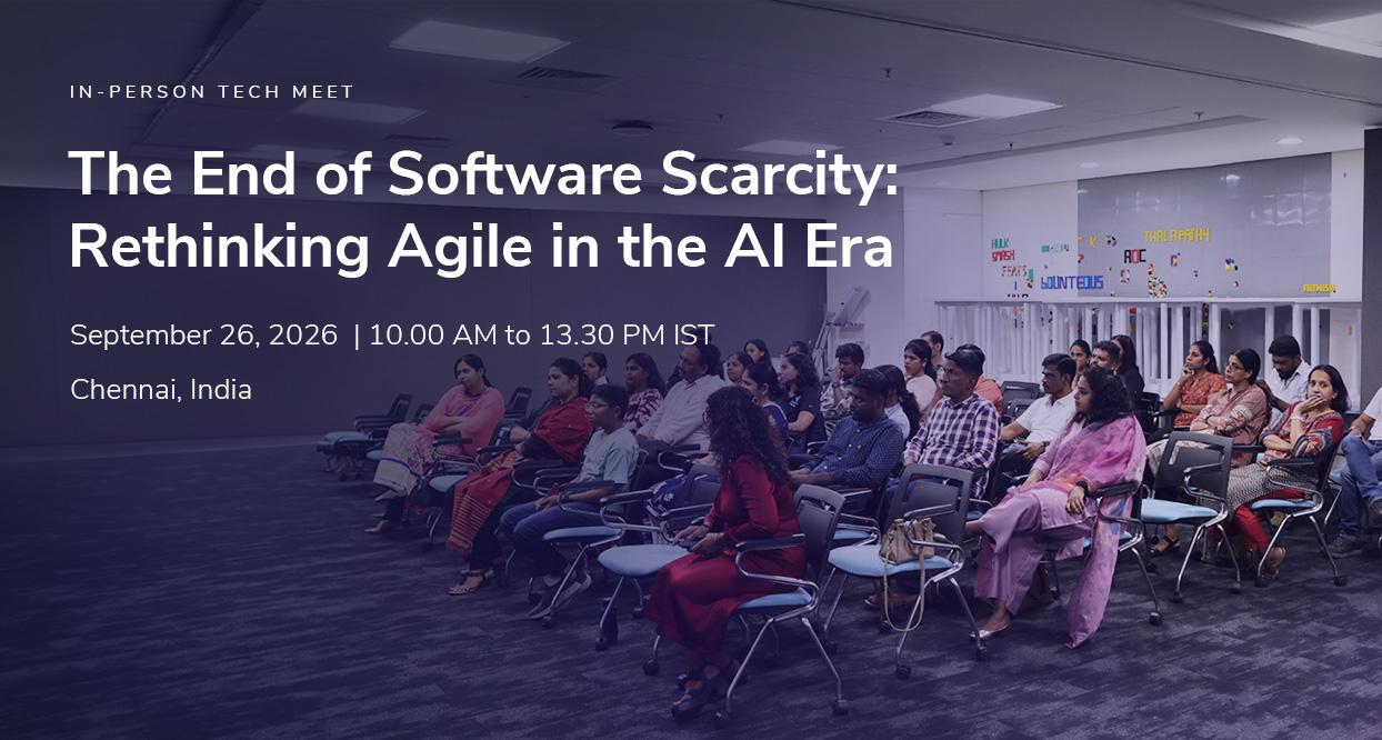 The End of Software Scarcity: Rethinking Agile in the AI Era | Chennai