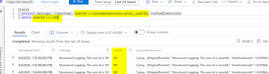 Querying With Structured Logging