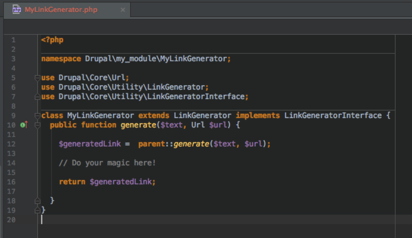 Override Core Module - Error