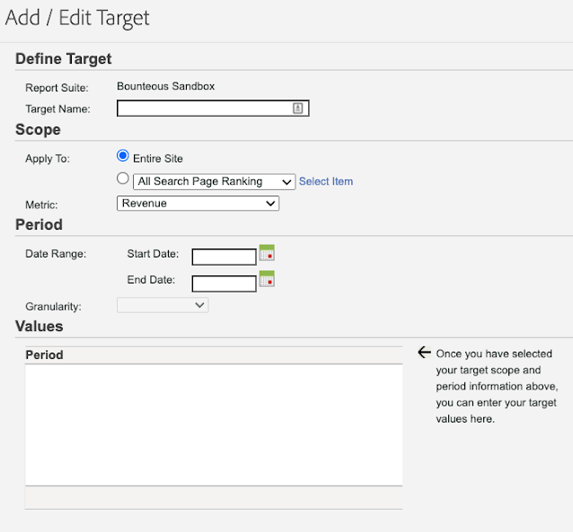 ""add edit target