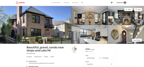 airbnb house overview