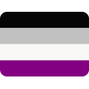 Asexual Pride Flag emoji