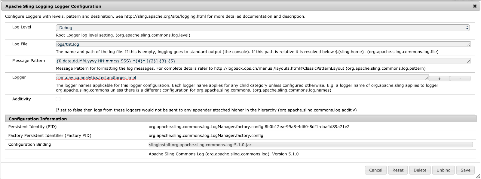 Backend Integration Logs screen grab