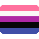 Gender Fluid Pride Flag emoji
