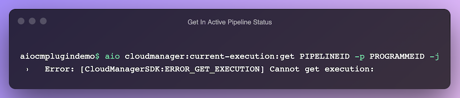 Fetch Current State of a Pipeline