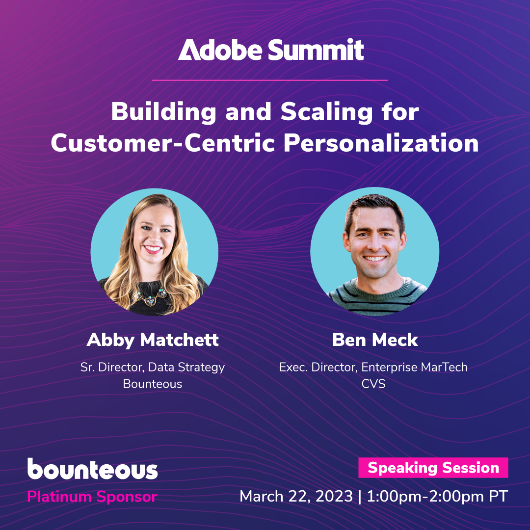 Building and Scaling for Customer-Centric Personalization