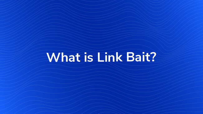 What is Link Bait