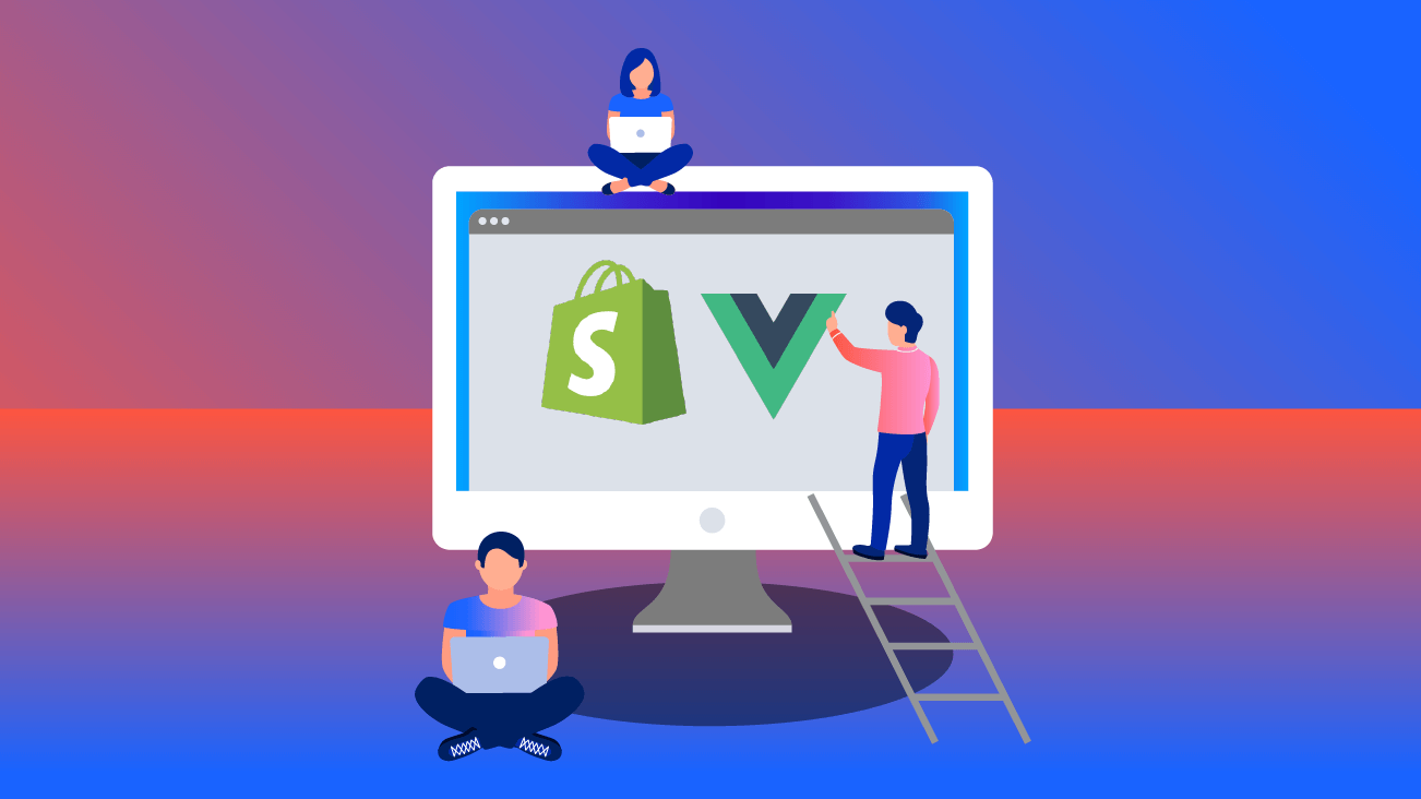 Shopify storefront API and Vue.js blog image