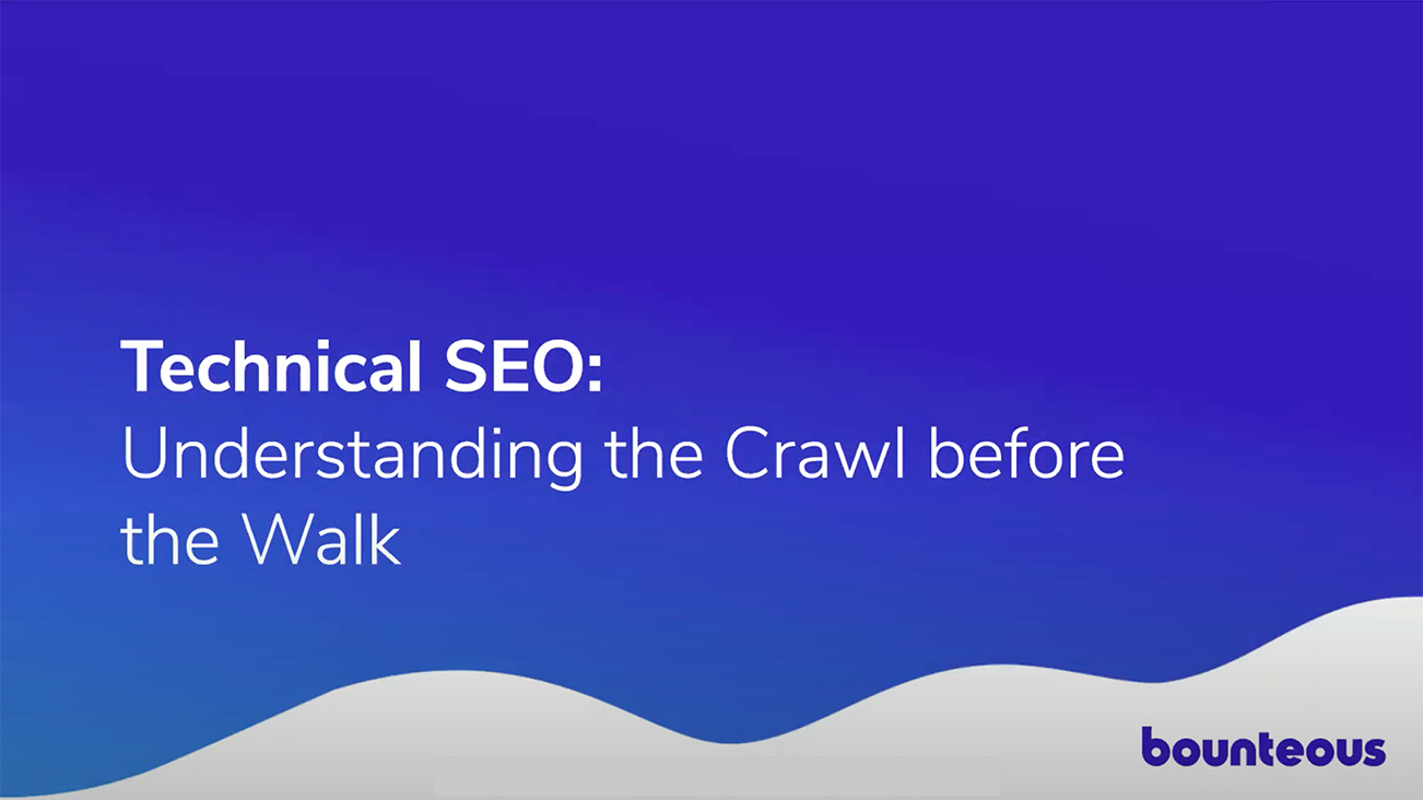 Technical SEO: Understanding the Crawl Before the Walk