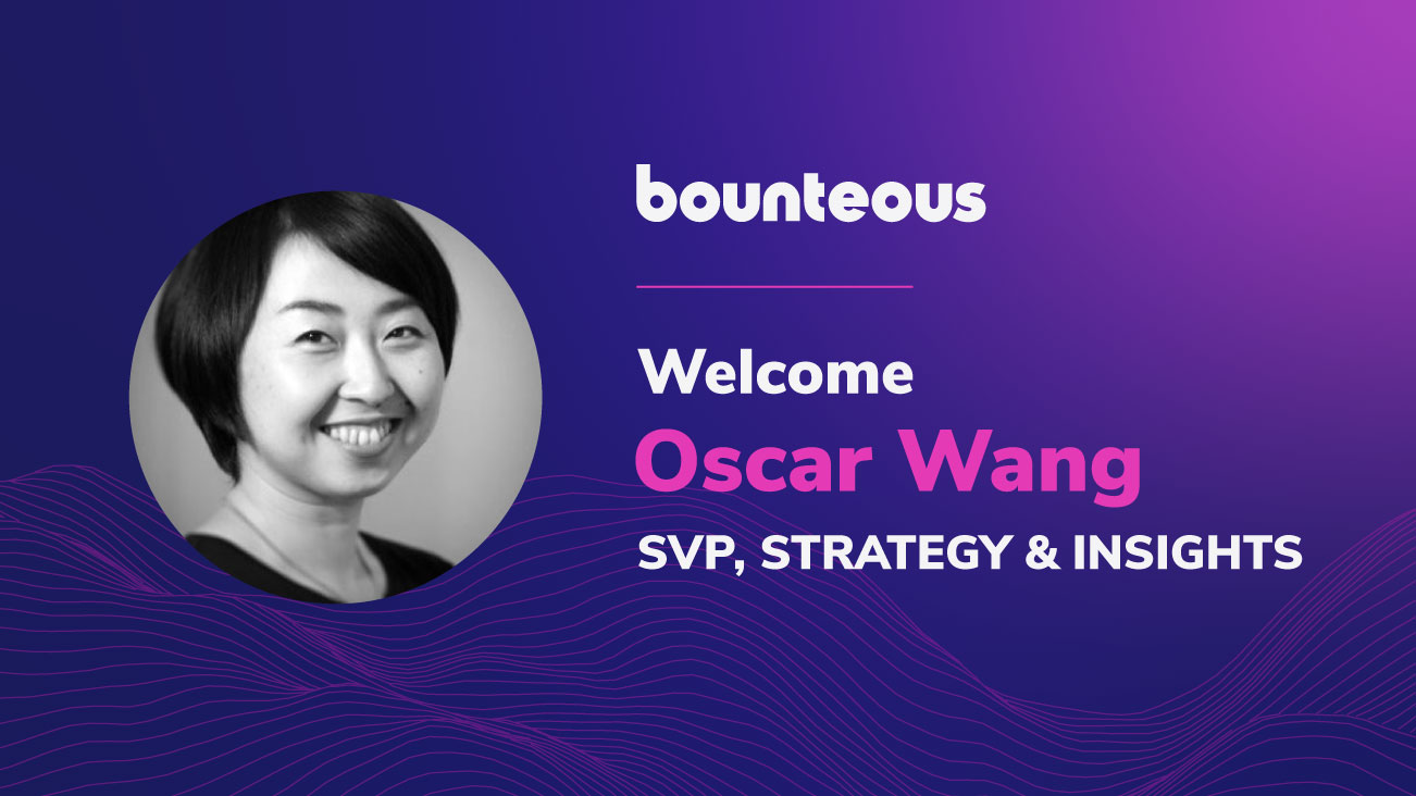 Press Release Image: Oscar Wang Joins Bounteous as Senior Vice President, Strategy & Insights