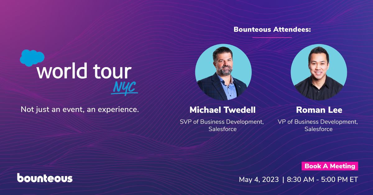Salesforce World Tour NYC 2023 Bounteous x Accolite