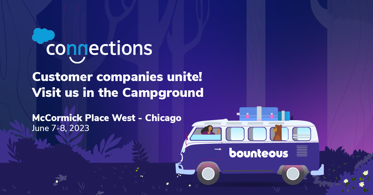 Salesforce Connections Conference 2023 Explorer Sponsor Bounteous