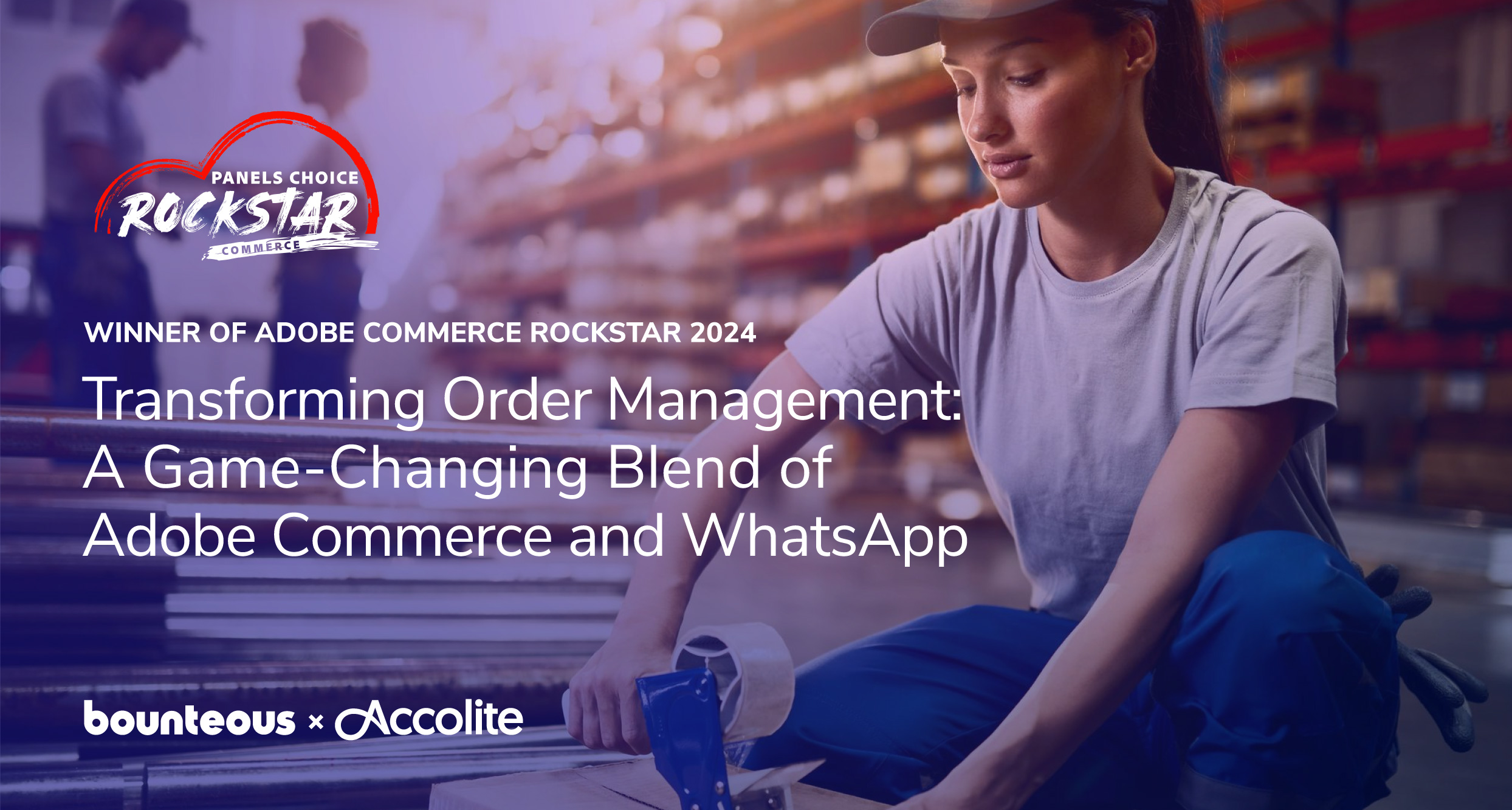 Elevating order fulfillment with a dynamic duo: Adobe Commerce + WhatsApp. 