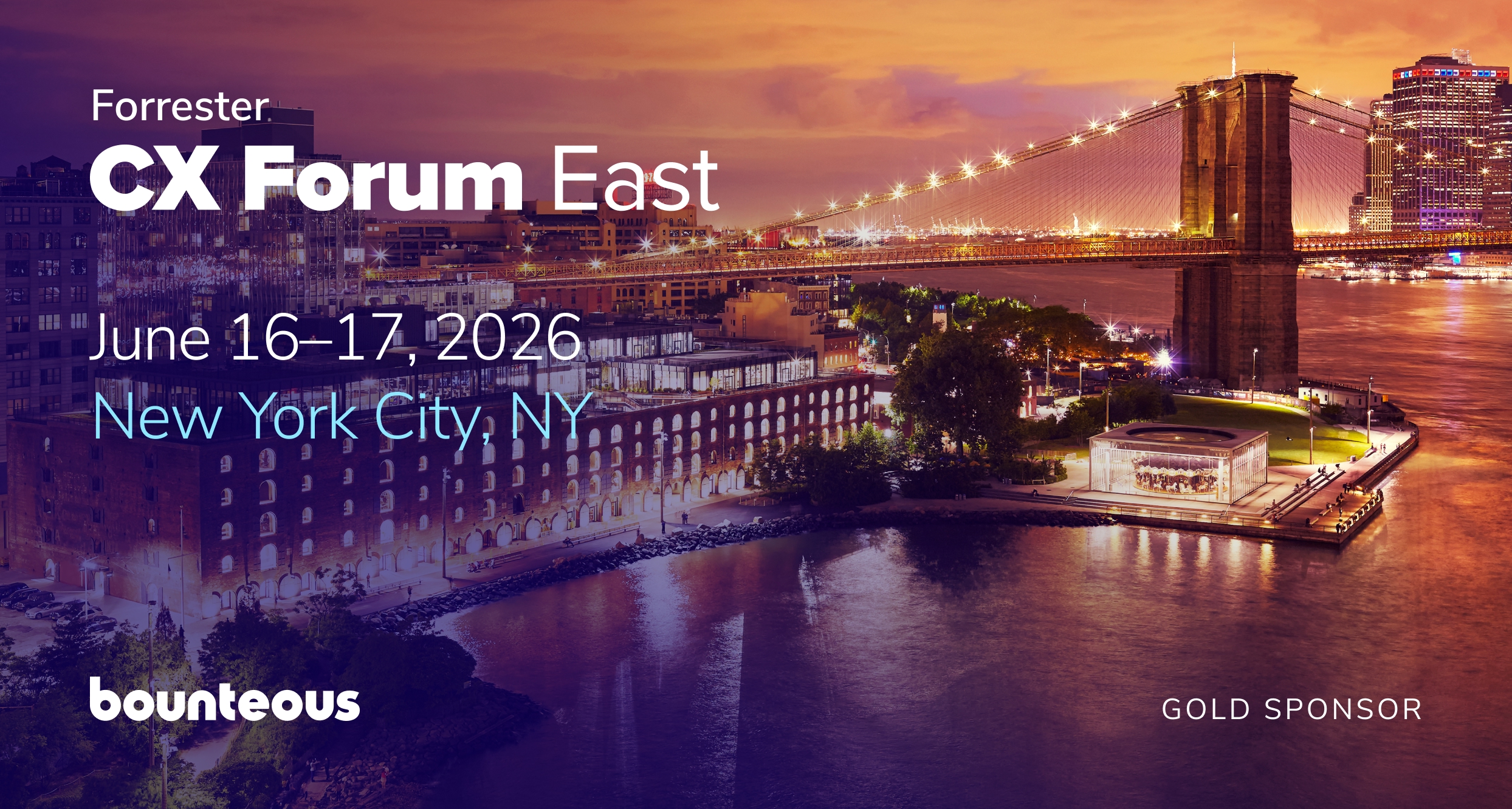 Forrester CX Forum East