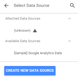 Available Data Sources