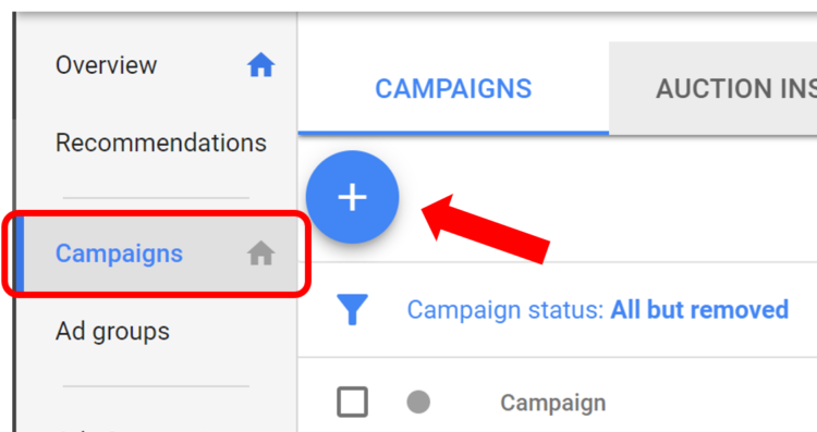 Create New Campaign Create New Campaign