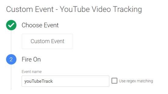 Google Tag Manager Custom Event Example - Youtube tracking Google Tag Manager Custom Event Example - Youtube tracking