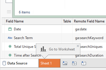 Where to See Data After You Connect Tableau and Google Analytics Where to See Data After You Connect Tableau and Google Analytics