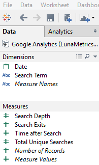 Bonus Data When You Connect Tableau and Google Analytics