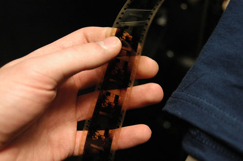 Hand-holding-film-strip