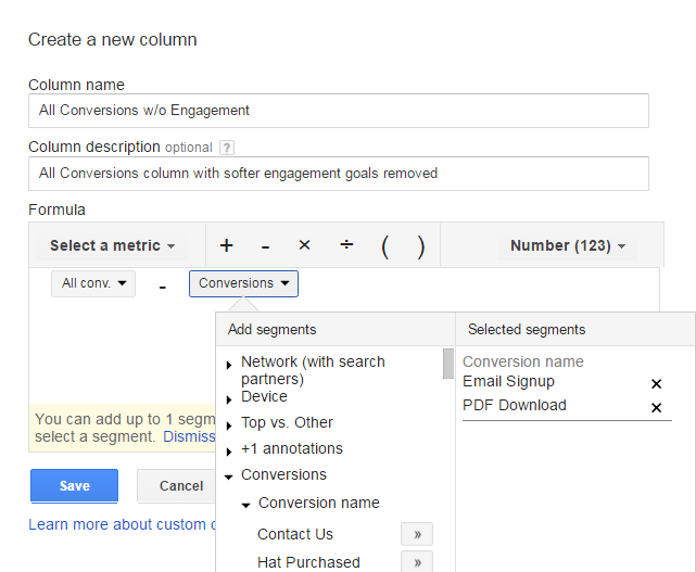 AdWords-Custom-Column