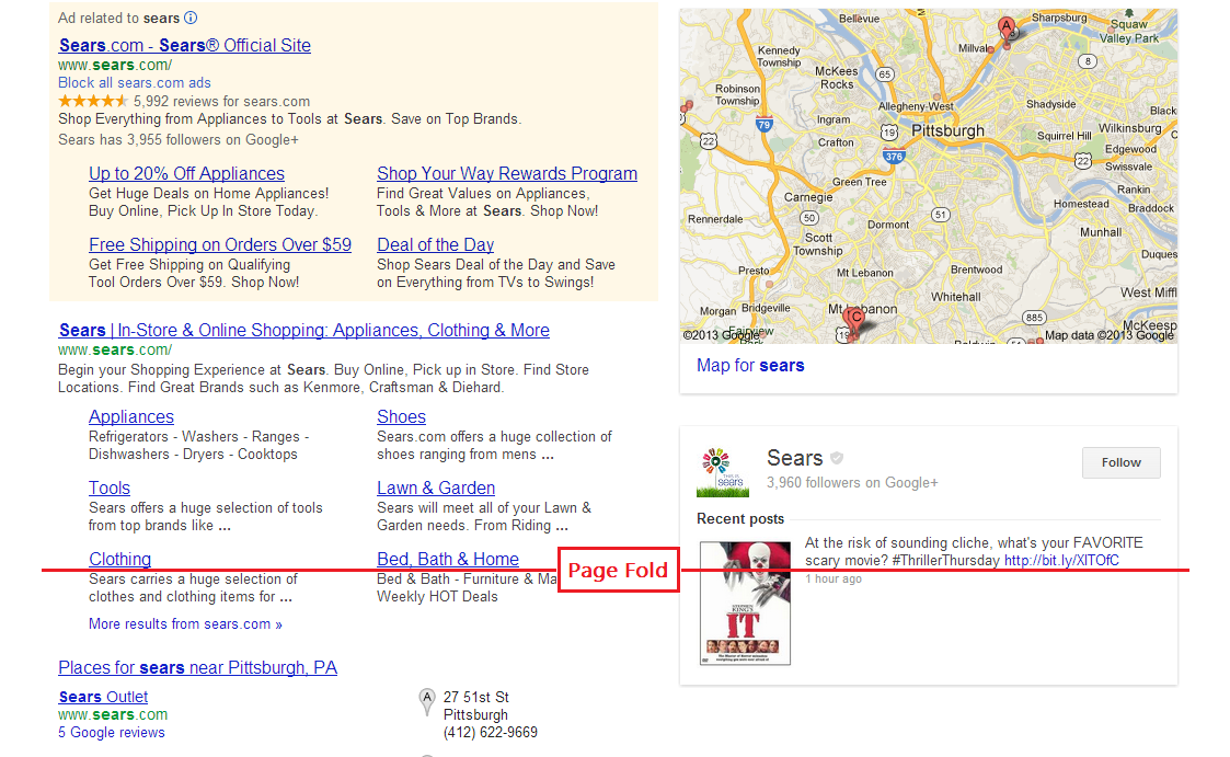 Targeting branded keywords in paid search & SEO allows advertisers to dominated the SERP. Targeting branded keywords in paid search & SEO allows advertisers to dominated the SERP.