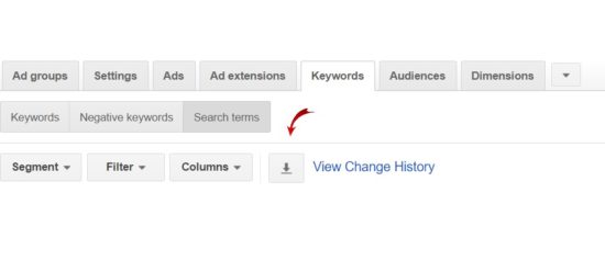 Downloading Search Term Report Downloading Search Term Report