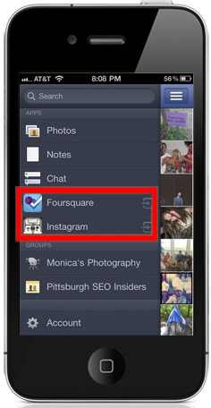 Facebook External Apps updated