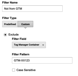 GTMfilter GTMfilter