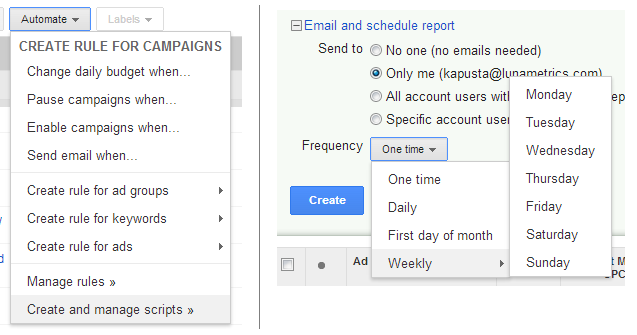 Google AdWords Tricks & Treats - Automation Google AdWords Tricks & Treats - Automation