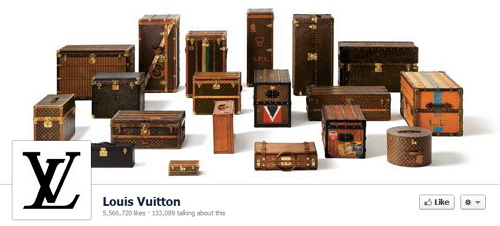 Louis Vuitton's Facebook Cover Photo