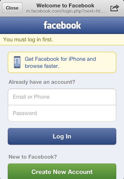 Facebook-Mobile-Login Facebook-Mobile-Login