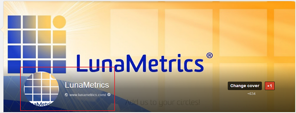 New-Google-Plus-Page-Profile-Picture-LunaMetrics-Example