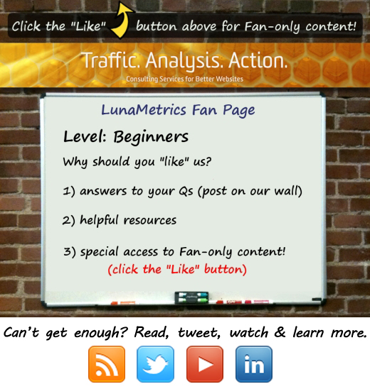 Non Fans LunaMetrics Non Fans LunaMetrics