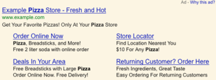Sample AdWords Ad Sample AdWords Ad