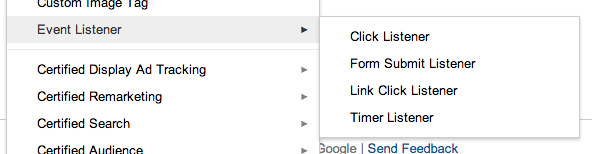 GTM Event Listener Tags GTM Event Listener Tags
