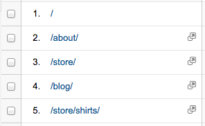 Fixed URLs in Content Reports Fixed URLs in Content Reports